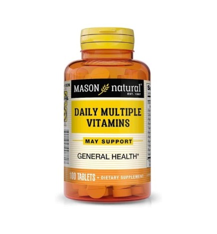 Mason Natural Daily Multiple Vitamins 100 Tablets