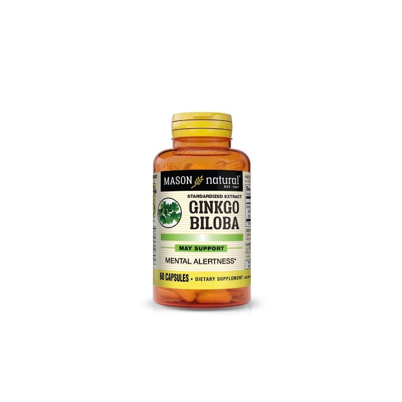 Mason Natural Ginkgo Biloba 60 capsules