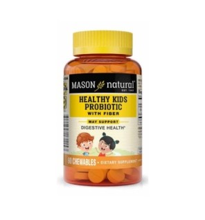 Mason Natural Healthy Kids Probiotic with fiber 60 tablets 1711-60A