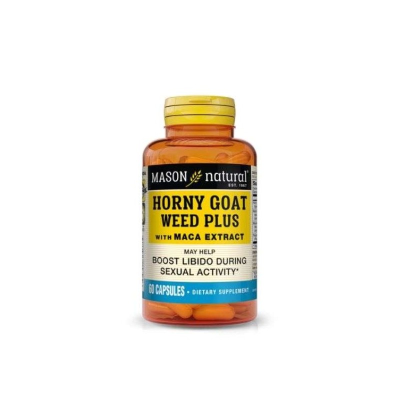 Mason Natural Horny Goat Weed plus 60 capsules 1572-60A