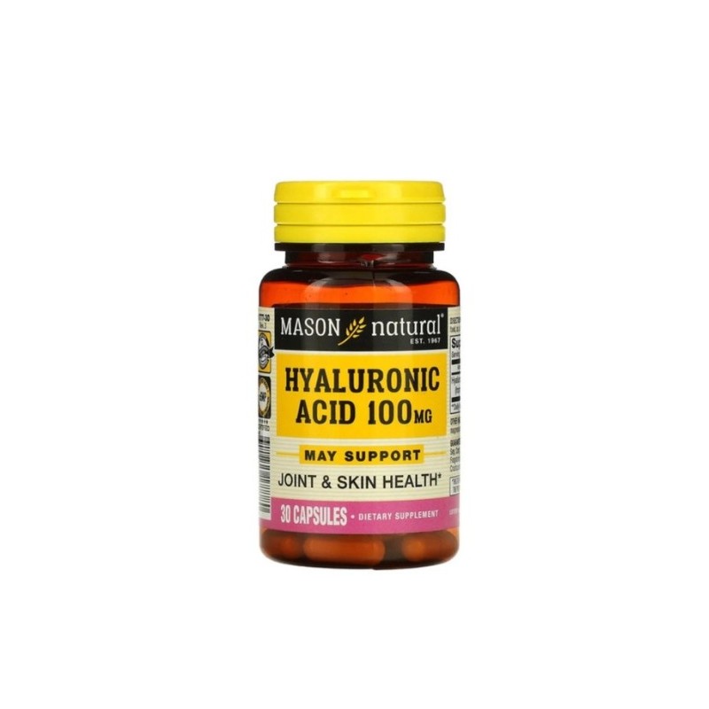 Mason natural Hyaluronic Acid 100 mg 30 Capsules