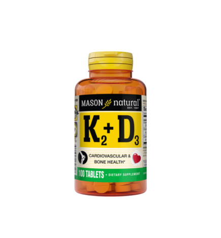 Mason Natural K2+D2 100 tablets