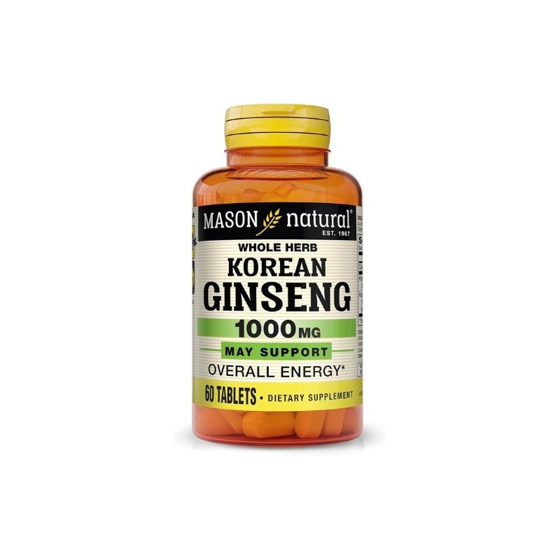 Mason natural Korean Ginseng 60 tablets
