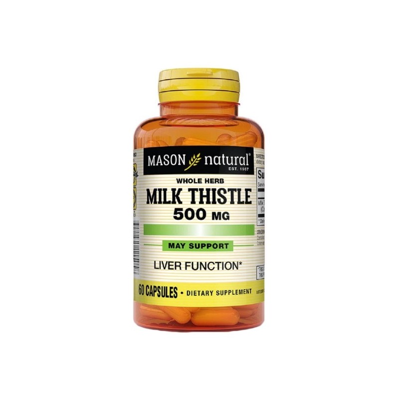 Mason Natural Milk Thistle 60 capsules