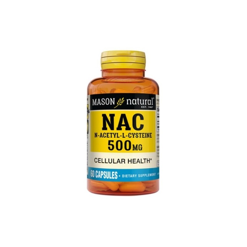 Mason Natural Nac  N-Acetyl-L-Cysteine 60 capsules  1710-60