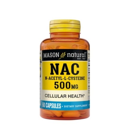 Mason Natural Nac  N-Acetyl-L-Cysteine 60 capsules  1710-60