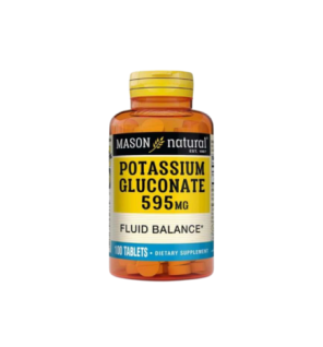 Mason Natural Potasium Gluconate 595mg 100 tablets 618-100A