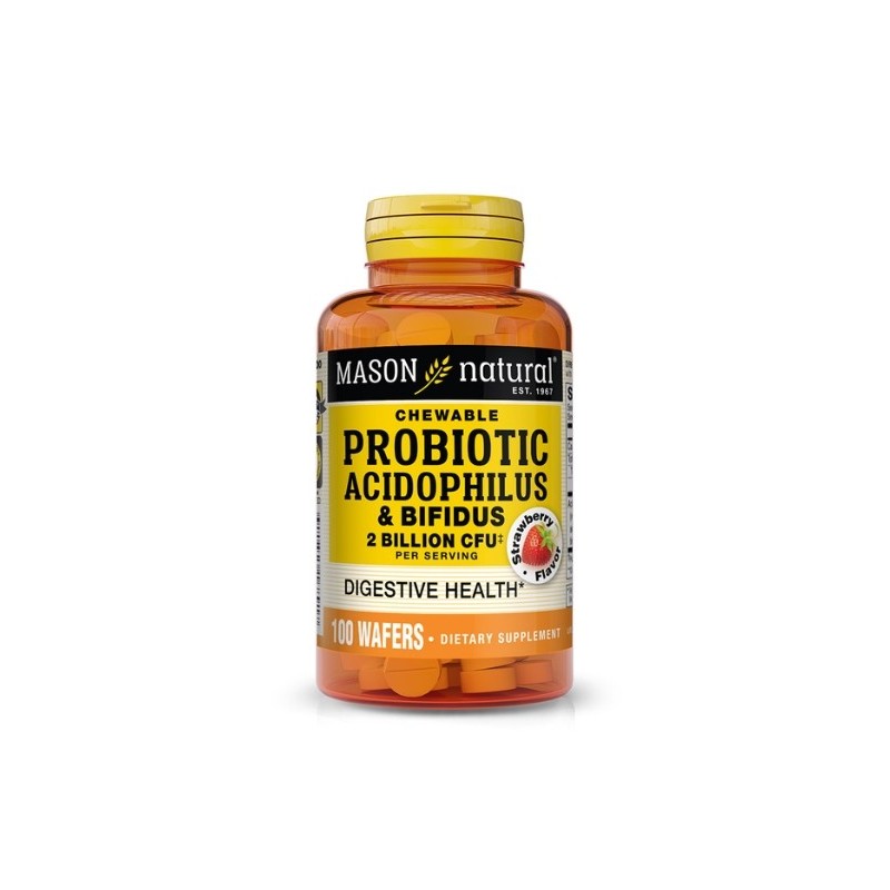 Mason Natural Probiotic Acidophilus et Bifidus 100 wafers