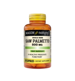 Mason Natural Saw Palmetto 500mg 60 capsules