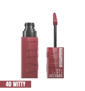 MAYBELLINE 40 SUPERSTAY VINYL INK WITTY