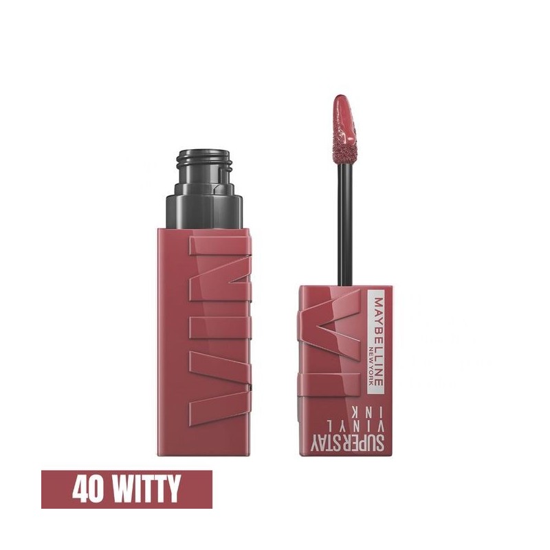 MAYBELLINE 40 SUPERSTAY VINYL INK WITTY