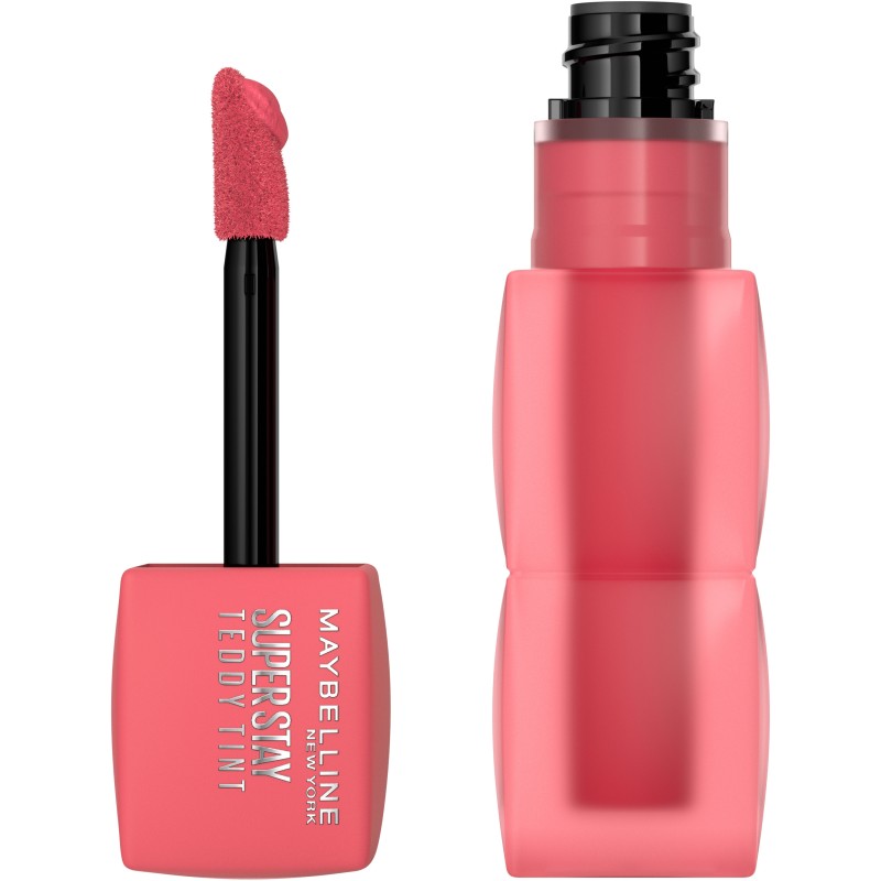 MAYBELLINE SuperStay Teddy Tint LIQUID LIP TINT 40 Petalcore 5ml MAYBELLINE SuperStay Teddy Tint LIQUID LIP TINT 40 Petalcore 5ml