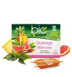 Yves Ponroy Ampoules Drainage – Minceur Bio – 20 ampoules