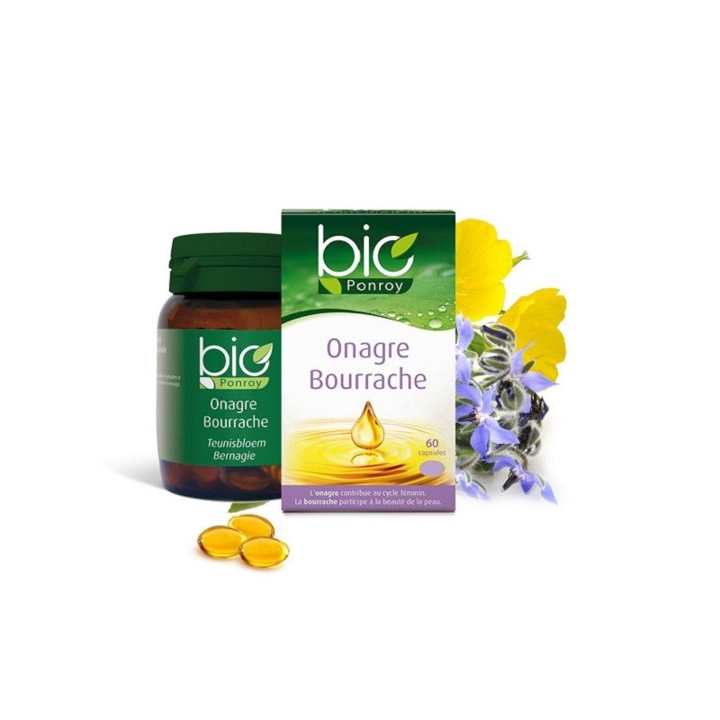 Yves Ponroy Onagre Bourrache 60 Capsules