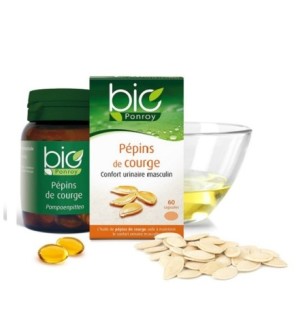 Yves Ponroy Pépins de Courge Bio – 60 capsules
