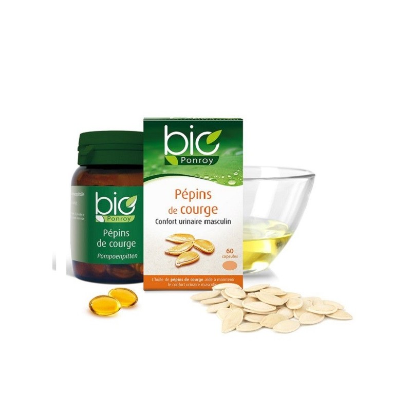 Yves Ponroy Pépins de Courge Bio – 60 capsules