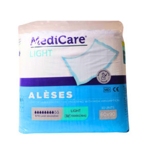 Medicare Aleses Light 60x90cm 30 unité
