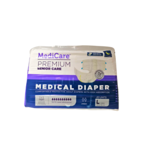 Medicare Couche Adulte Siaper night L 20 unités