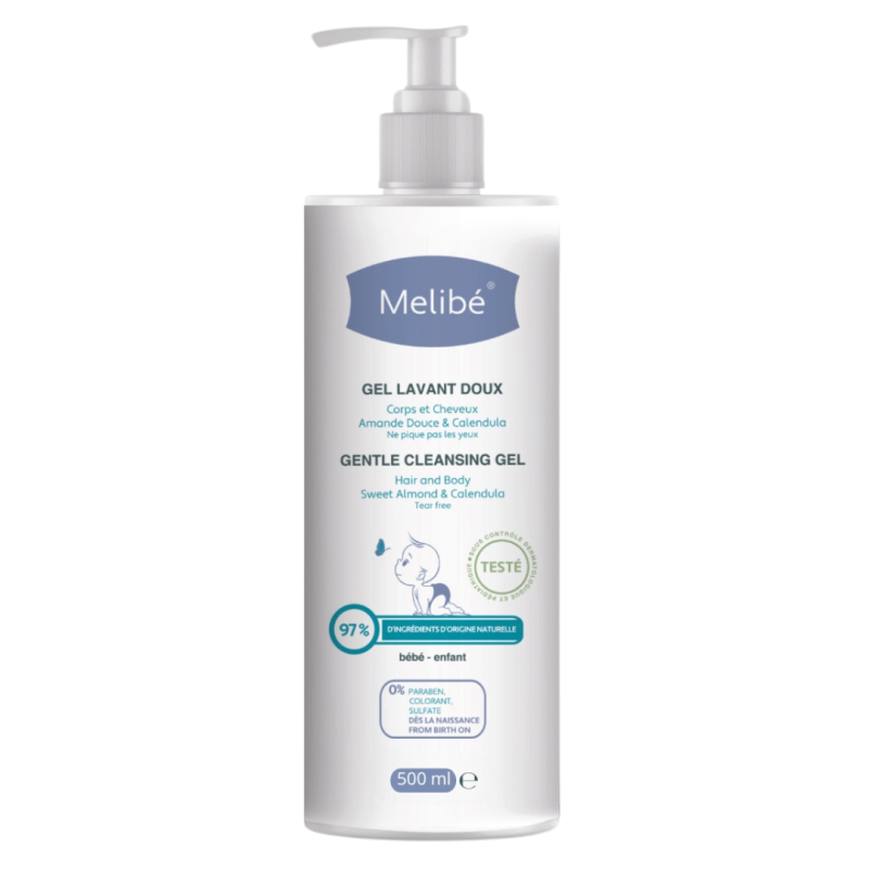 Melibé Bebe Gel Lavant Doux 500ml