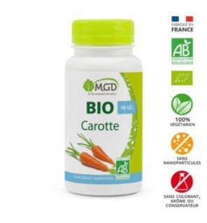 Mgd  Nature Carotte 90 gelules