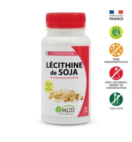 MGD Lecithine De Soja 100 Capsules