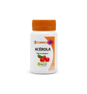 Mgd Nature Acérola Arôme Fruits Rouges – 30 Comprimés