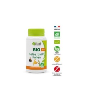 MGD Nature Bio Gelée Royale Pollen 90 Gélules