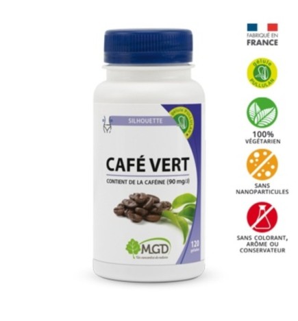 Mgd Nature Cafe vert 120 gelules
