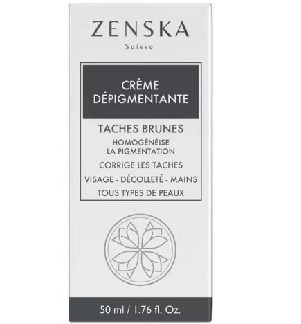ZENSKA CRÈME DÉPIGMENTANTE – 50ml