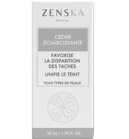 ZENSKA CRÈME ÉCLAIRCISSANTE – 50ml