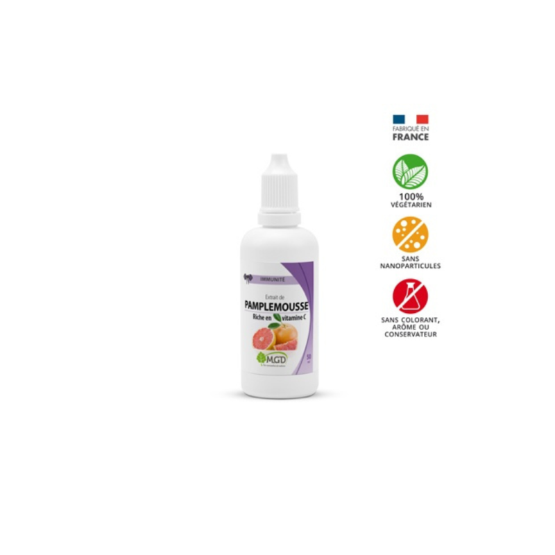 Mgd Nature Extrait de Pépins de Pamplemousse – 50 ml