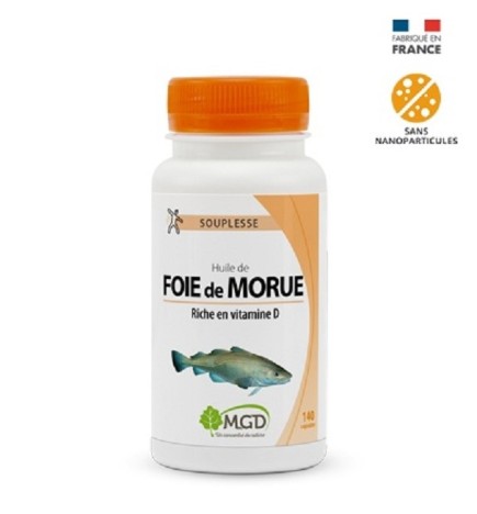 MGD NATURE Foie De Morue 140 Capsules