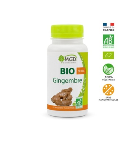 Mgd Nature Gingembre 90 gelules