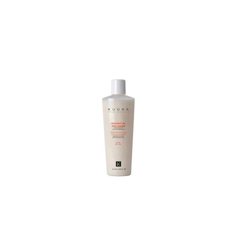 kuora auto bronzant a la noix de coco spf50 250ml