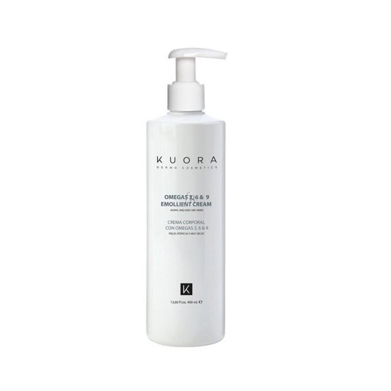 Kuora Creme Emollient Omega 3 6 9 400ml