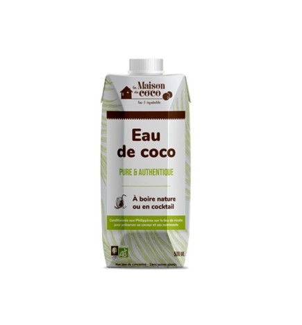 LA MAISON DU COCO EAU DE COCO 500ML