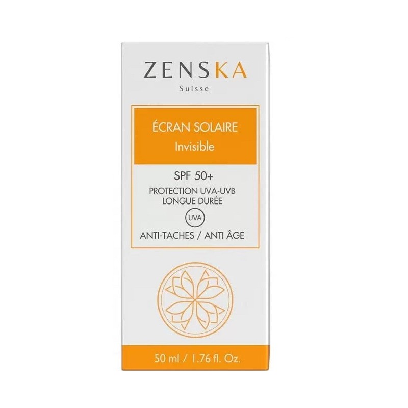 ZENSKA ÉCRAN SOLAIRE INVISIBLE – 50ml
