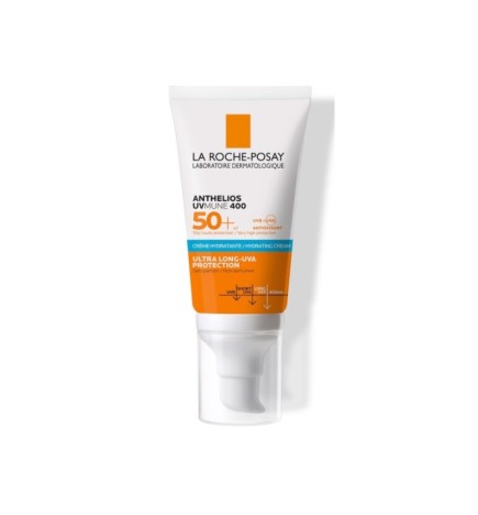 La Roche Posay ANTHELIOS UVMUNE 400 CRÈME FONDANTE SOLAIRE SPF50+ | Peau sensible normales à sèches |50ml