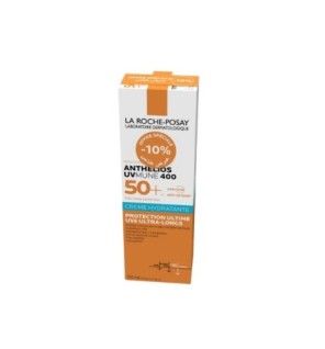 La Roche Posay ANTHELIOS UVMUNE 400 CRÈME FONDANTE SOLAIRE SPF50+ | Peau sensible normales à sèches |50ml -10%