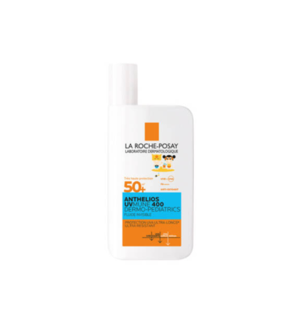 LA ROCHE POSAY ANTHELIOS UVMUNE 400 DERMO-PEDIATRICS FLUIDE INVISIBLE SANS PARFUM SPF50+
