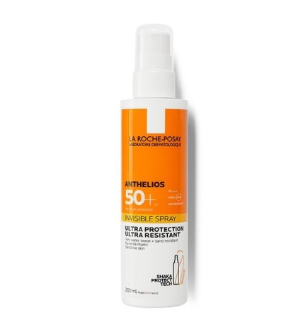 La Roche-Posay Anthelios Fluide Solaire Invisible Spray SPF50+ Peau Sensible | 200ml