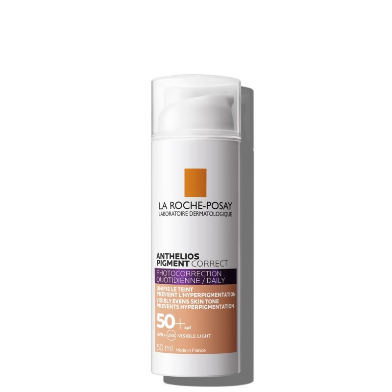 LA ROCHE-POSAY ANTHELIOS PIGMENT CORRECT SPF50+ | Peaux sensibles à mixtes | 50ml