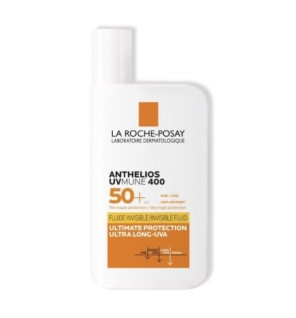 La Roche-Posay ANTHELIOS UVMUNE 400 crème solaire fluide invisible | peaux sensibles | 50ml
