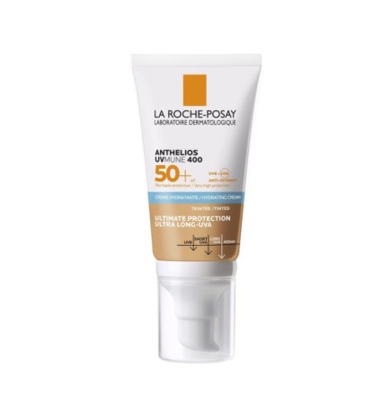 La Roche-Posay ANTHELIOS UVMune 400 Crème Solaire Teintée | Peaux Sensibles Normales À Sèches | 50ml