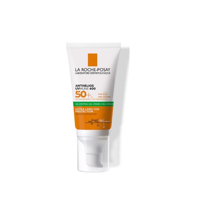 La Roche-Posay Anthelios UVMUNE400 Oil Control Invisible SPF50+ Peau Mixte à Grasse Acnéique | 50ml