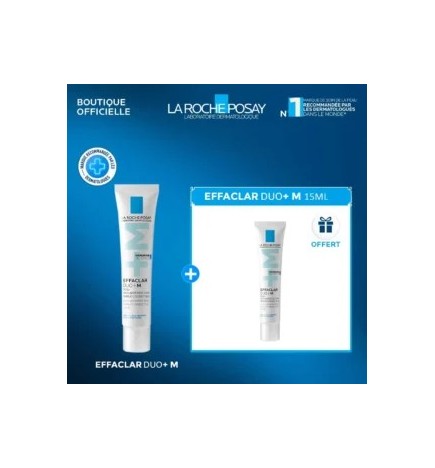 La Roche-Posay Effaclar Duo+ M 40ml égal Effaclar duo+ M en miniature Offert