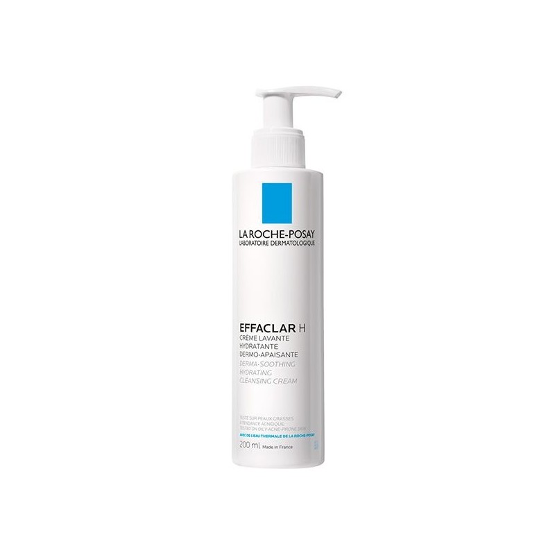 La Roche-Posay Effaclar H Crème Lavante Hydratante Peau Grasse Desséchée | 200ml