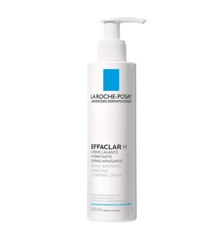 La Roche-Posay Effaclar H Crème Lavante Hydratante Peau Grasse Desséchée | 200ml