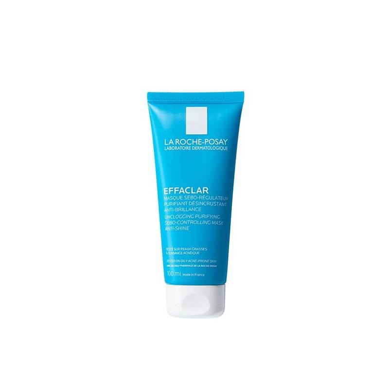La Roche-Posay Effaclar Masque Sébo-Régulateur Peau Grasse Acnéique | 100ml