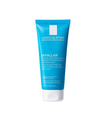 La Roche-Posay Effaclar Masque Sébo-Régulateur Peau Grasse Acnéique | 100ml